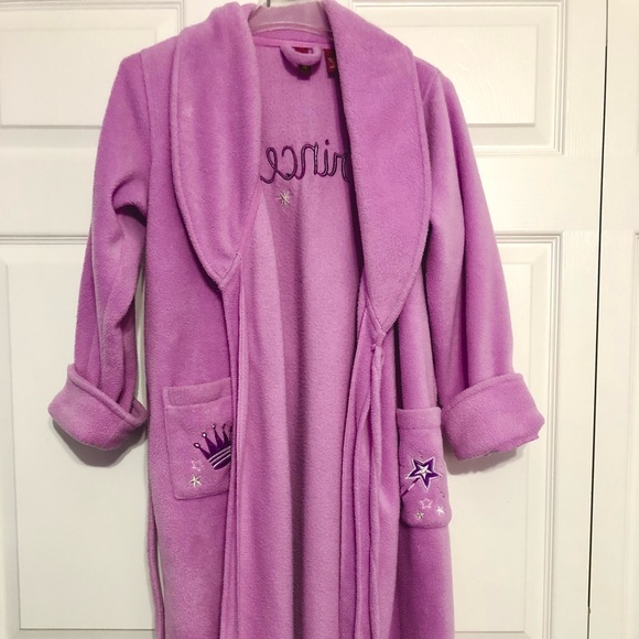 Pink Plush Princess Bathrobe by So Real So Right - Picture 2 of 7